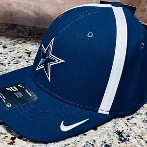 NWT Nike Dallas Cowboys Aerobill Star C99 Dri-FIT Adult Unisex Flex S/M Cap Hat